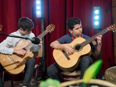 Guitar and Tambura Class led by Mr. Tsvetan Radkov