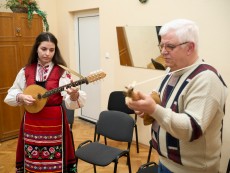 Guitar and Tambura Class led by Mr. Tsvetan Radkov